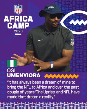 Image post by @nflafrica on Instagram