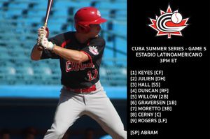 Image post by @baseballcanada on Instagram