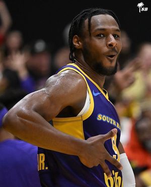 Image post by @not__bronny on Instagram