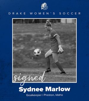 Image post by @drakewomensoccer on Instagram
