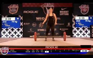 Image post by @usa_weightlifting on Instagram