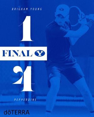 Image post by @byumtennis on Instagram