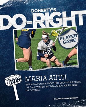 Image post by @pennstatewlax on Instagram