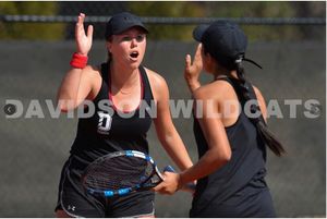 Image post by @davidsonwtennis on Instagram