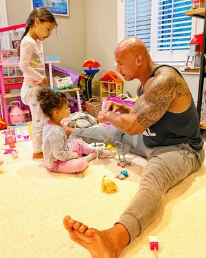 Image post by @therock on Instagram