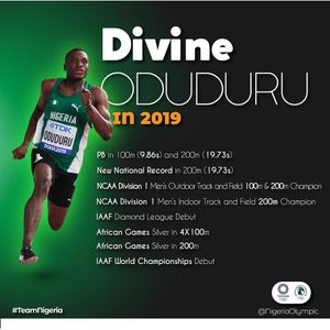 Image post by @nigeriaolympic on Instagram