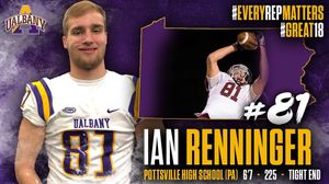 Image post by @ualbanyfootball on Instagram