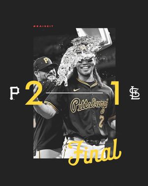 Image post by @Pirates on Twitter