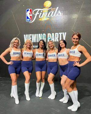 Image post by @nuggetsdancers on Instagram