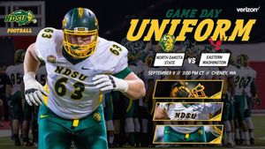 Image post by @ndsufootball on Instagram