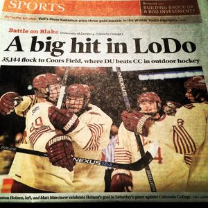 Image post by @du_hockey on Instagram