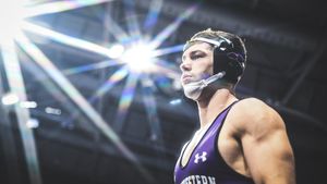 Image post by @NU_Sports on Twitter