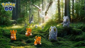Image post by @PokemonGoApp on Twitter