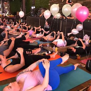 Image post by @yogapartylive on Instagram
