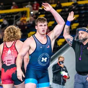 Image post by @umichwrestling on Instagram
