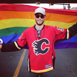 Image post by @nhlflames on Instagram