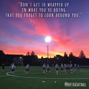 Image post by @hofstrasoftball on Instagram