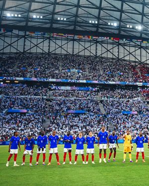 Image post by @equipedefrance on Instagram