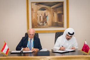 Image post by @qatar_olympic on Twitter