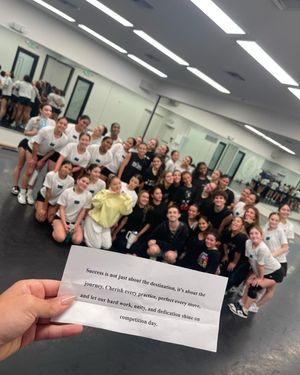 Image post by @varsitycudettes on Instagram