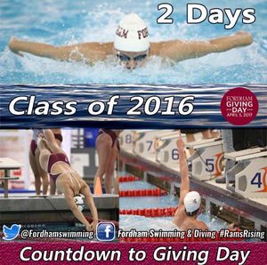 Image post by @fordhamswimdive on Instagram