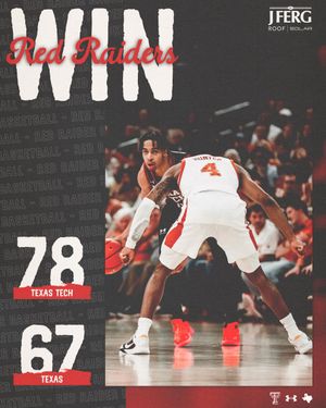 Image post by @TexasTechMBB on Twitter