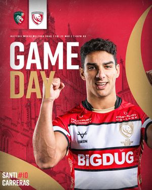 Image post by @officialgloucesterrugby on Instagram