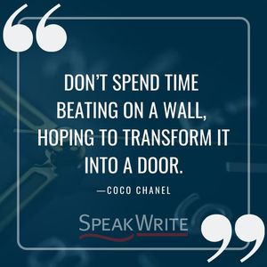 Image post by @speakwriteus on Instagram