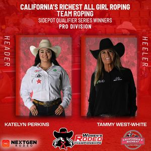 Image post by @womensrodeo on Instagram