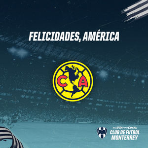 Image post by @Rayados on Twitter