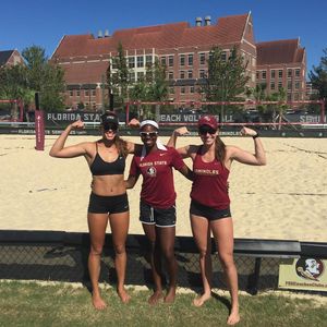 Image post by @fsubeachvolleyball on Instagram