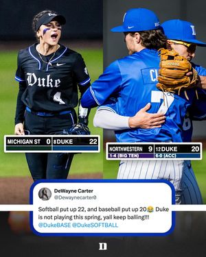 Image post by @dukeathletics on Instagram