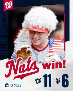 Image post by @Nationals on Twitter