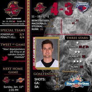 Image post by @atlgladiators on Instagram