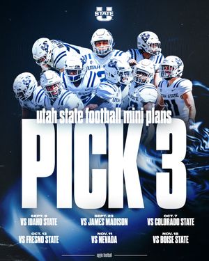 Image post by @USUFootball on Twitter