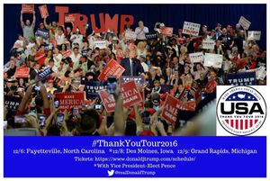 Image post by @realdonaldtrump on Instagram