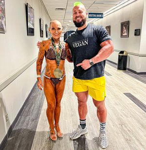 Image post by @thebodybuildingvegan on Instagram