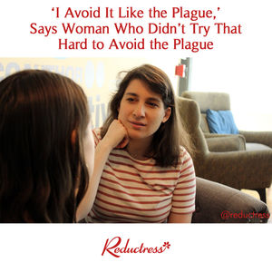 Image post by @reductress on Instagram