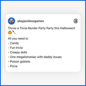 Image post by @playjackboxgames on Instagram