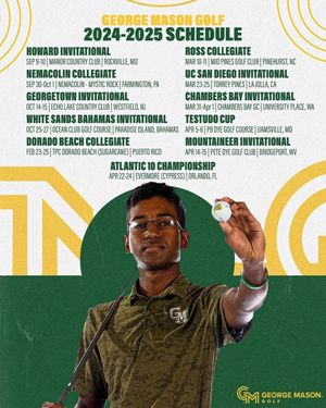 Image post by @georgemasongolf on Instagram