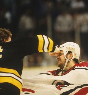 Image post by @hockeyfights on Instagram