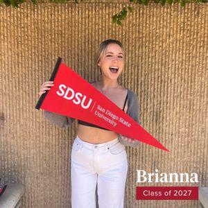Image post by @sdsuadmissions on Instagram
