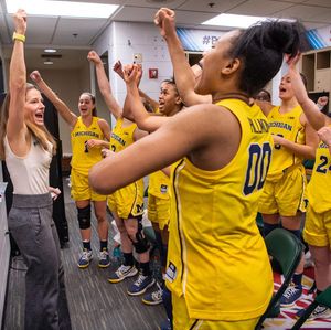 Image post by @umichwbball on Instagram