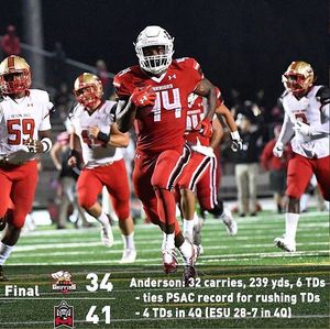 Image post by @esu_football on Instagram