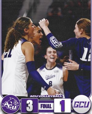 Image post by @acu_volleyball on Instagram