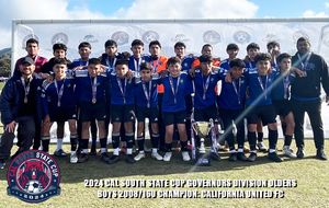 Image post by @calsouthsoccer on Instagram