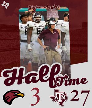 Image post by @aggiessideline on Instagram