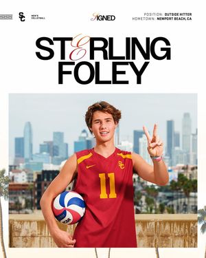Image post by @uscmensvolley on Instagram
