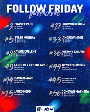 Image post by @MemphisFB on Twitter