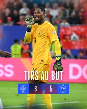 Image post by @equipedefrance on Twitter